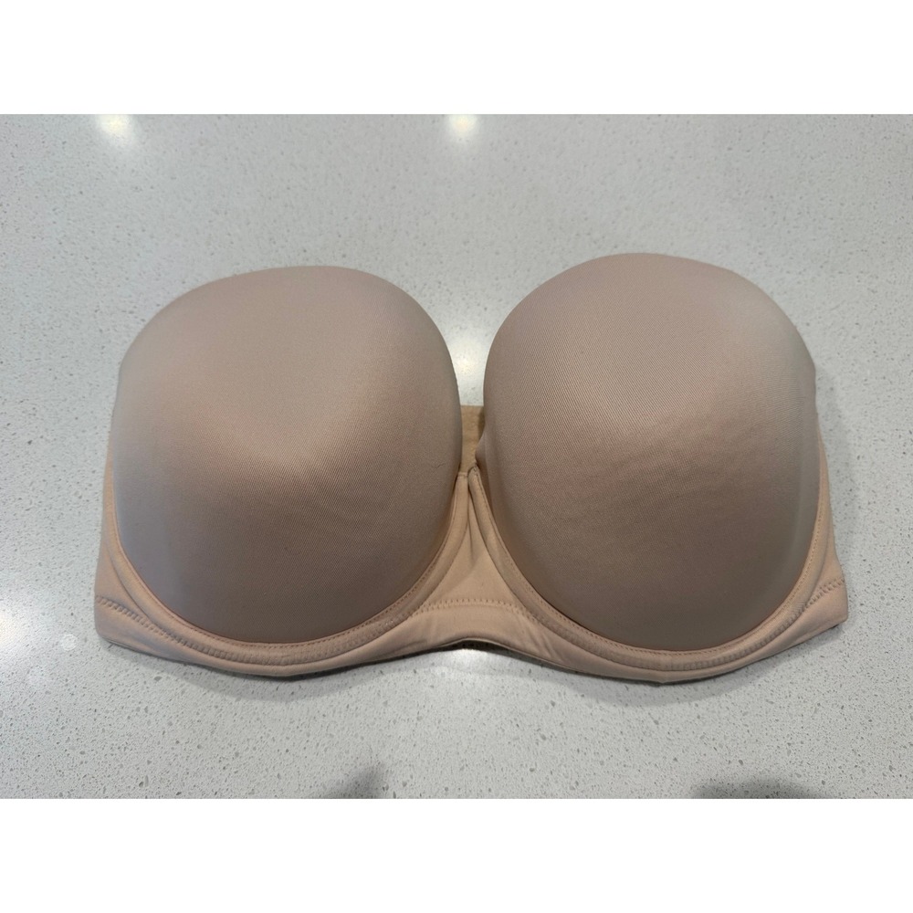 Wacoal‎ Womens Red Carpet Strapless Underwire Bra Nude 34G
